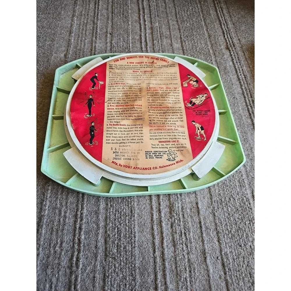The Vogt One Minute TWIST EXERCISER Vintage 1967